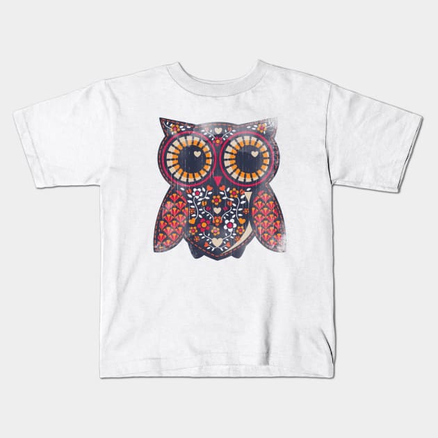 Owl Kids T-Shirt by autopic